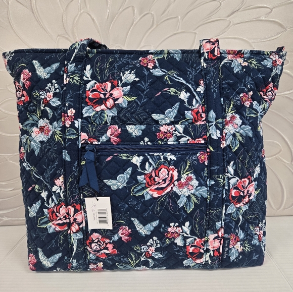 Vera Bradley Vera Tote Bag Rose Toile - Picture 12 of 16